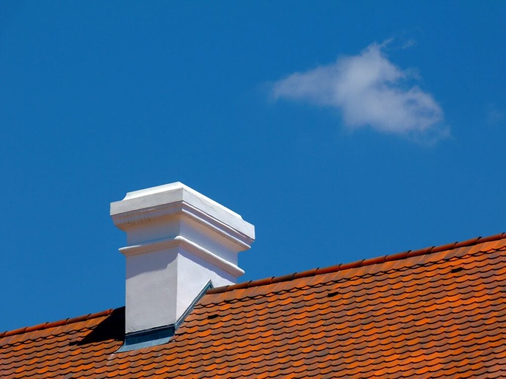 metal chimney flashing