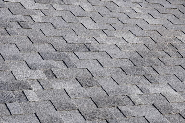 The roof shingles as a background or texture