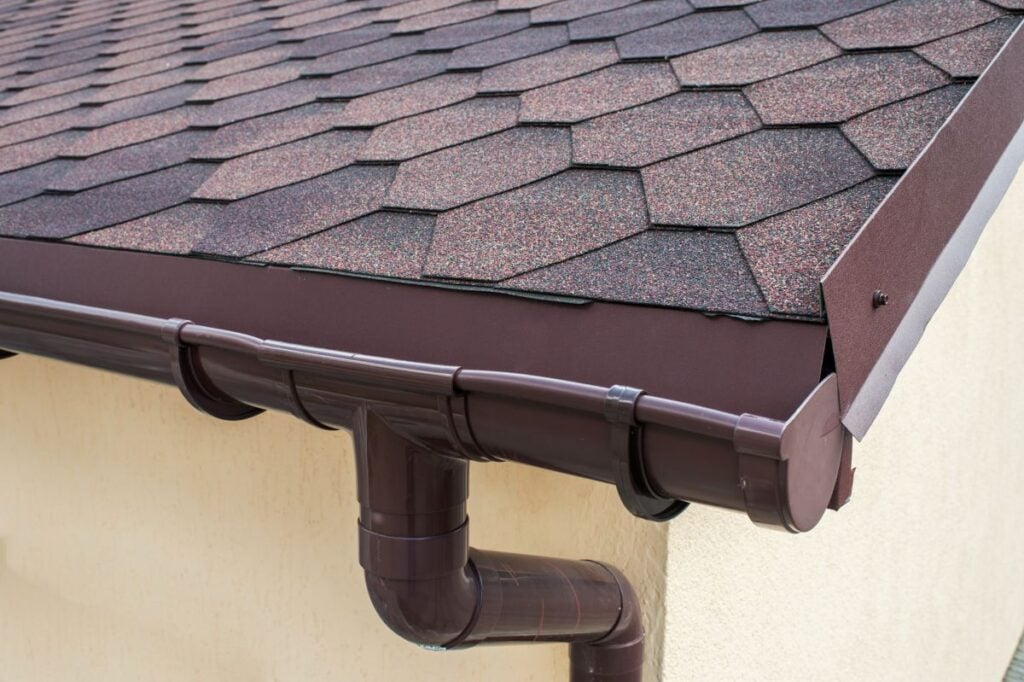 brown gutters