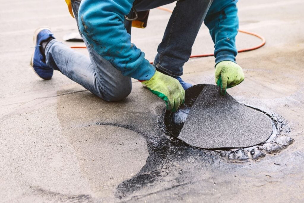 flat roof repair