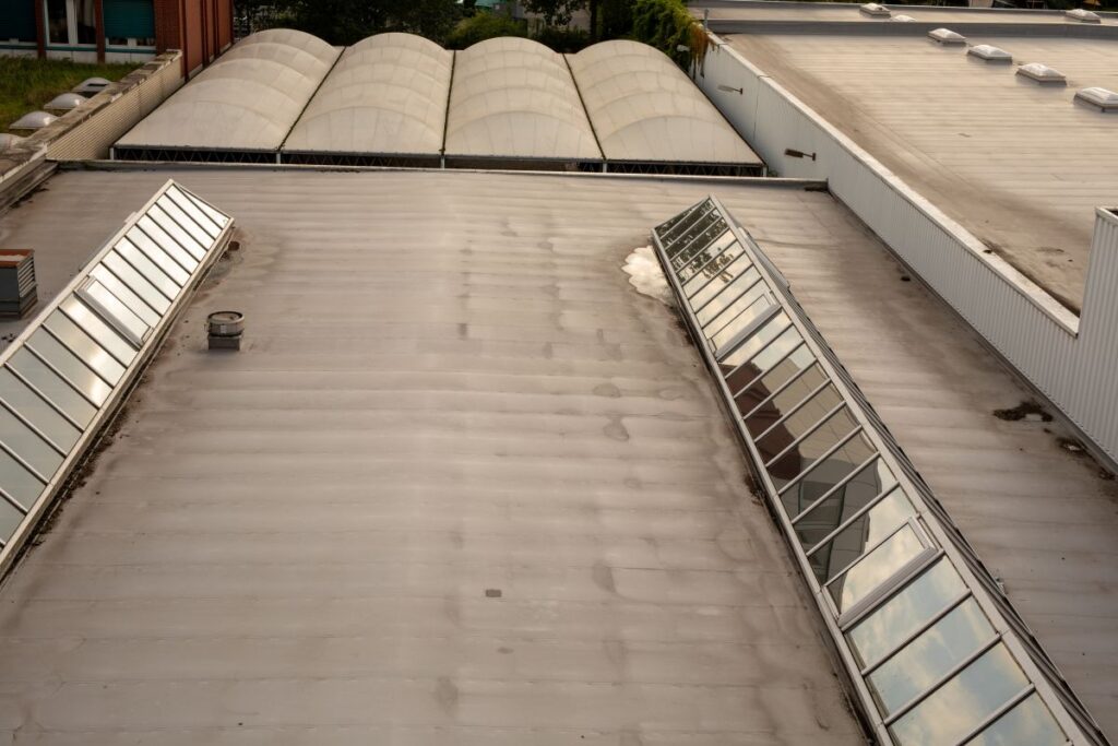 Skylights on a Flat Roof